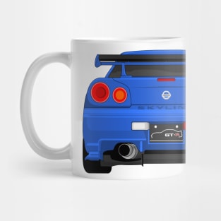 GTR R34 BLUE Mug